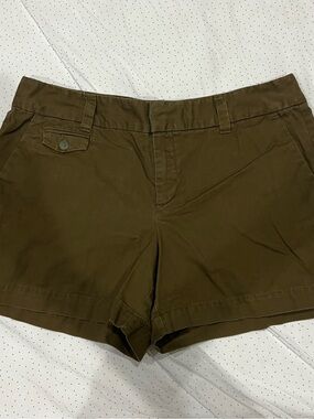 LOFT Olive Shorts